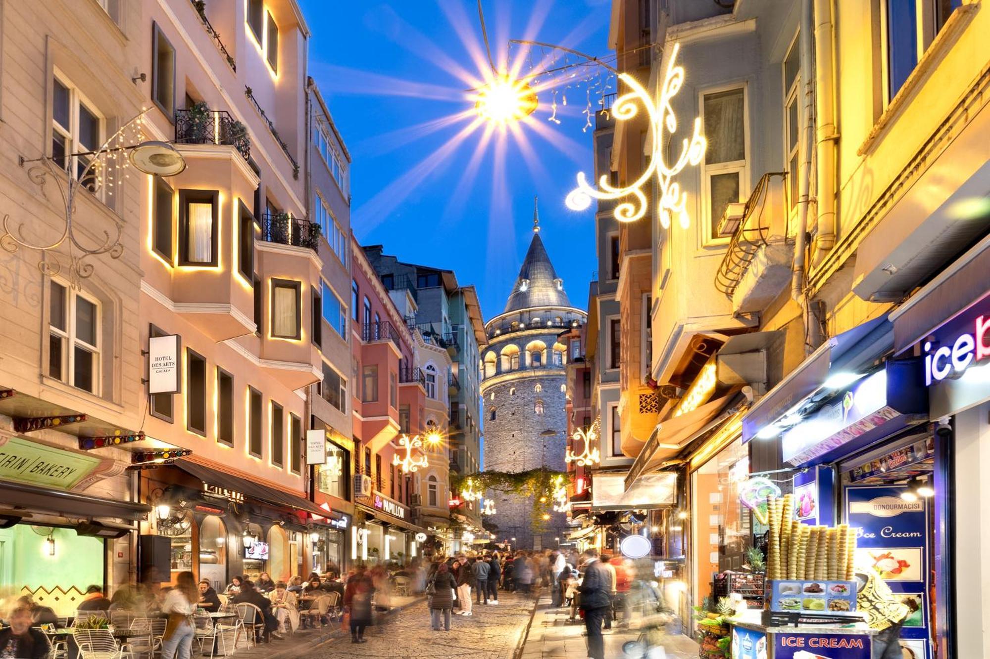 Hotel Des Arts Galata Stambuł Zewnętrze zdjęcie